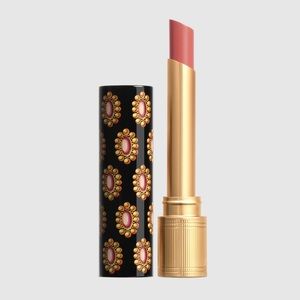 Gucci shine glow and care lipstick 112